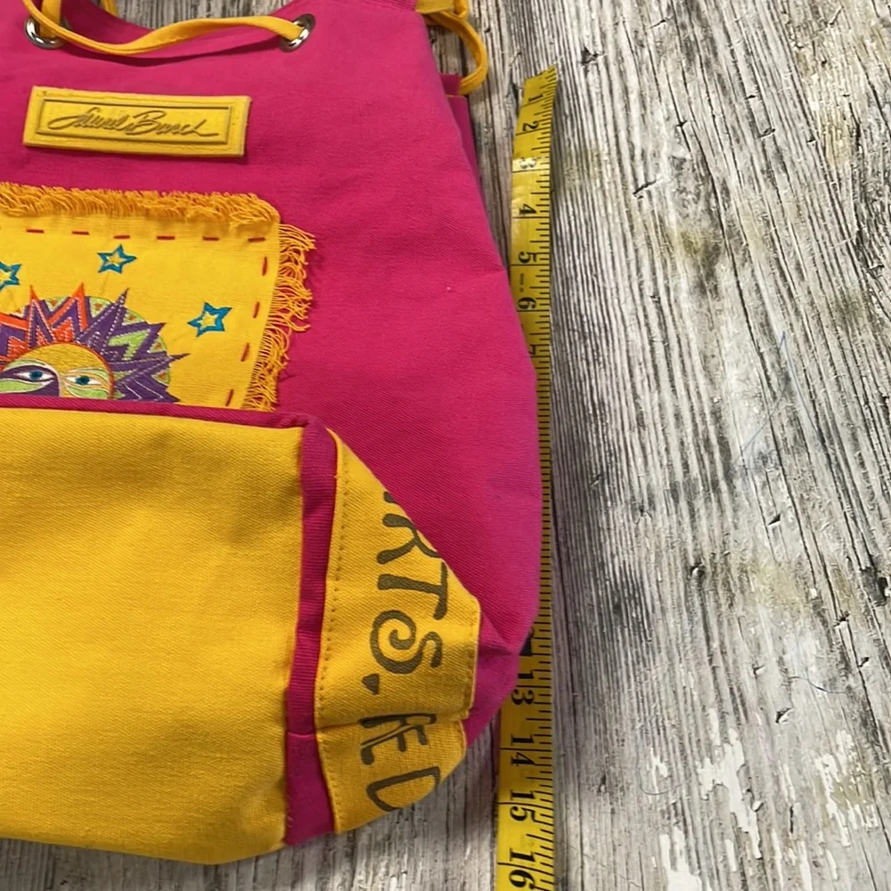 NWT Laurel Burch Colorful Sun Tote Bag Festivals Beach